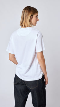 WHITE BANANA POCKET TEE